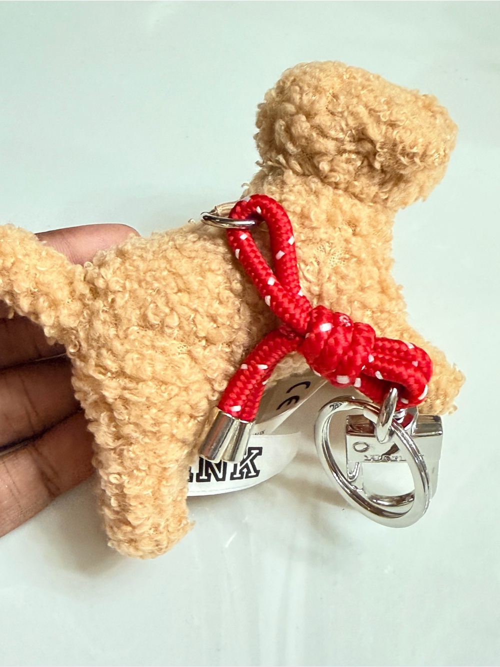 RARE VS PINK POODLE KEYCHAIN/bag charm